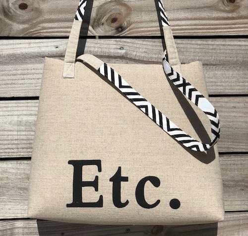 "Etc." handbag