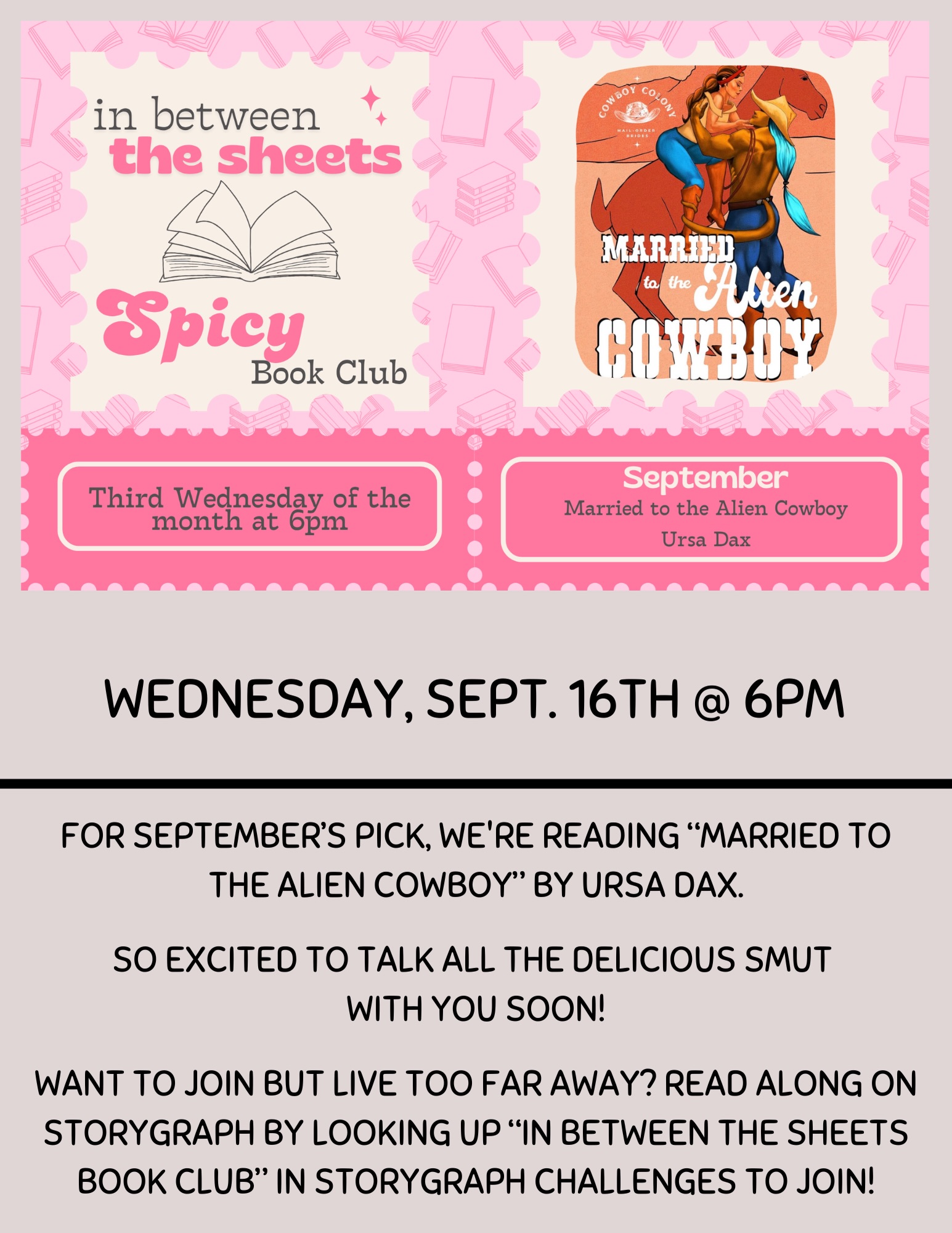 In Between The Sheets: Spicy Book Club