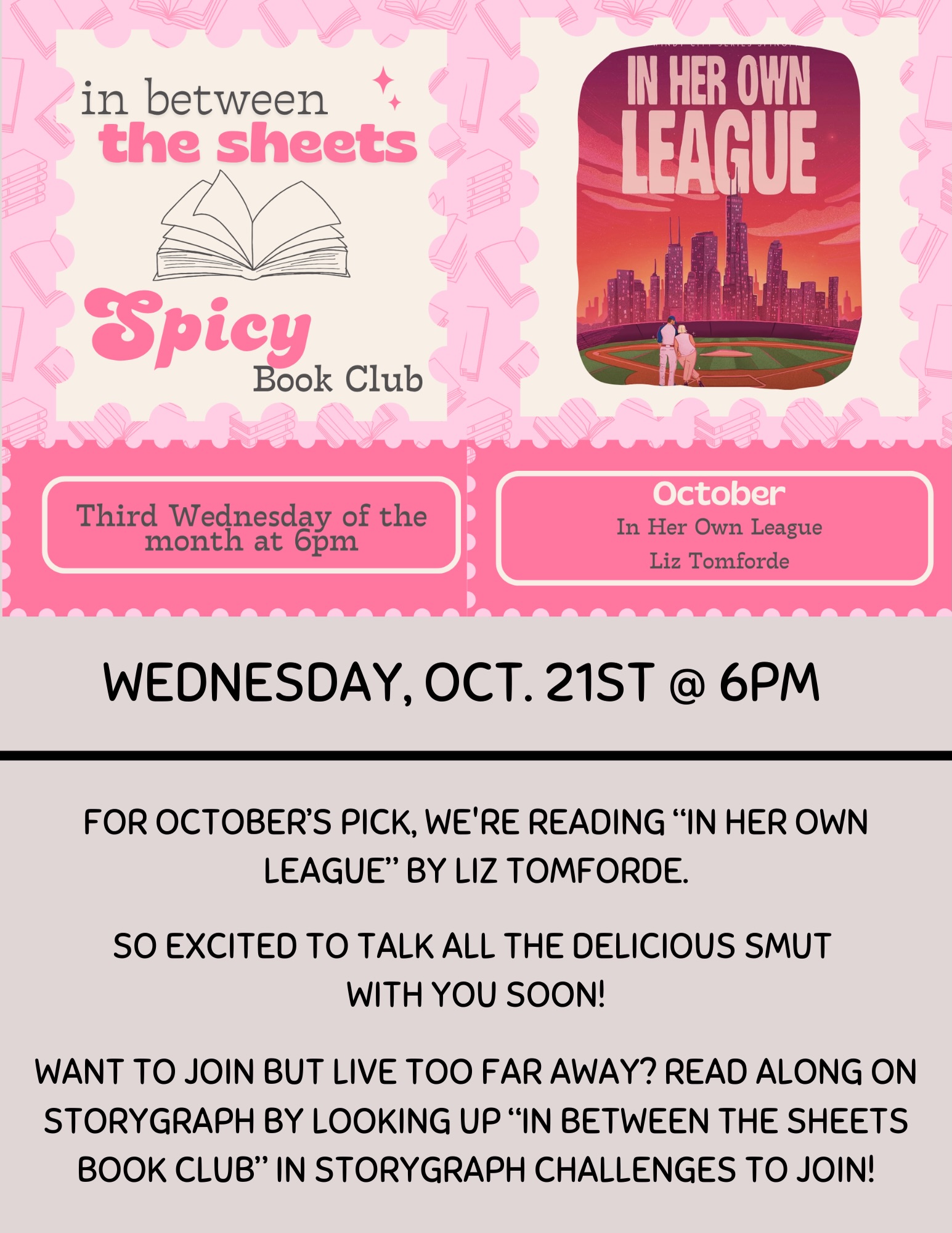 In Between The Sheets: Spicy Book Club