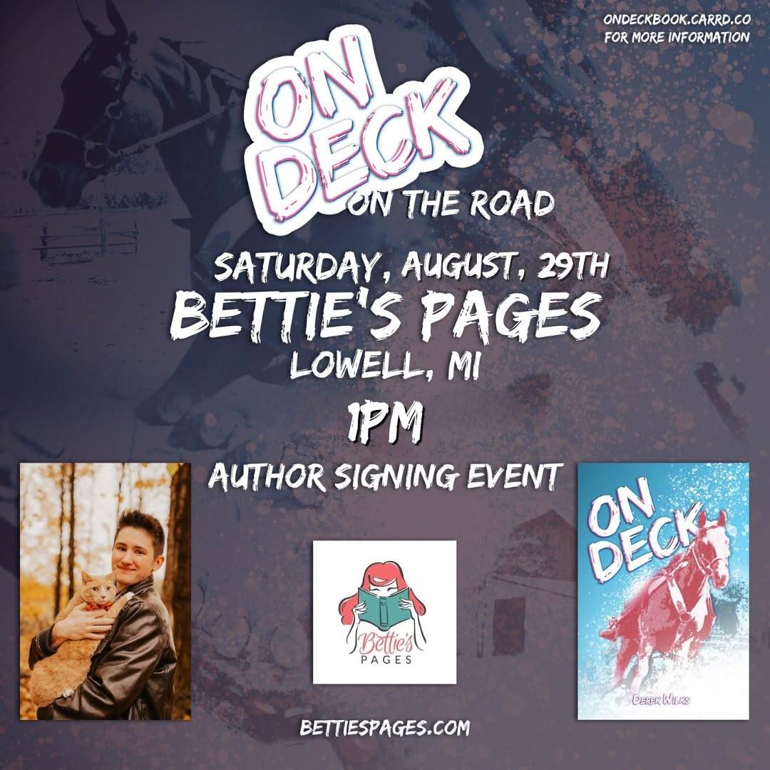 On Deck, On the Road! – Author Signing with Derek Wilks at Bettie's Pages