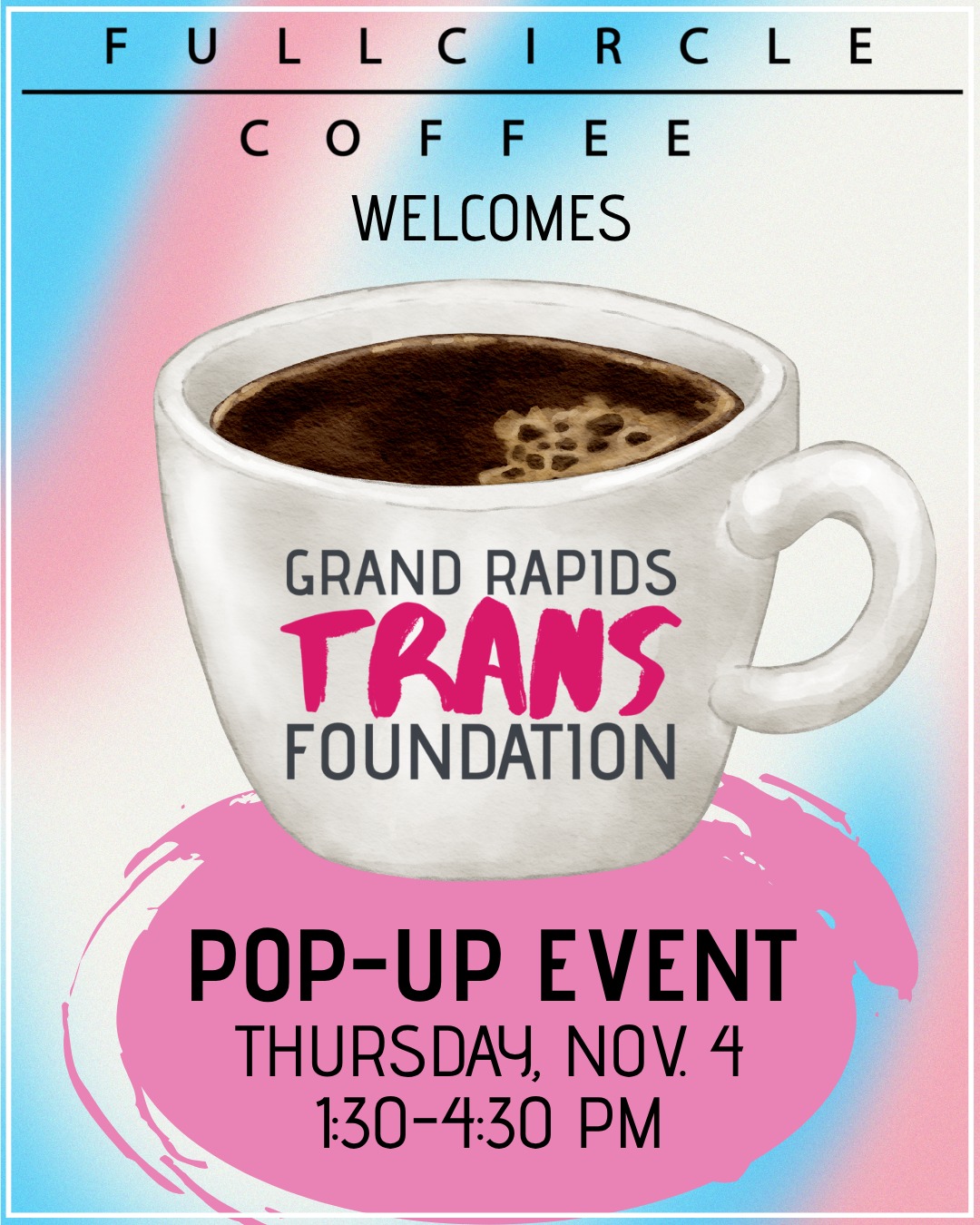 GRTF Pop-Up at Full Circle Coffee