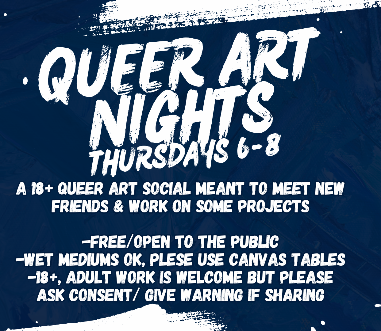 18+ Queer Art Social at Lotus Brew