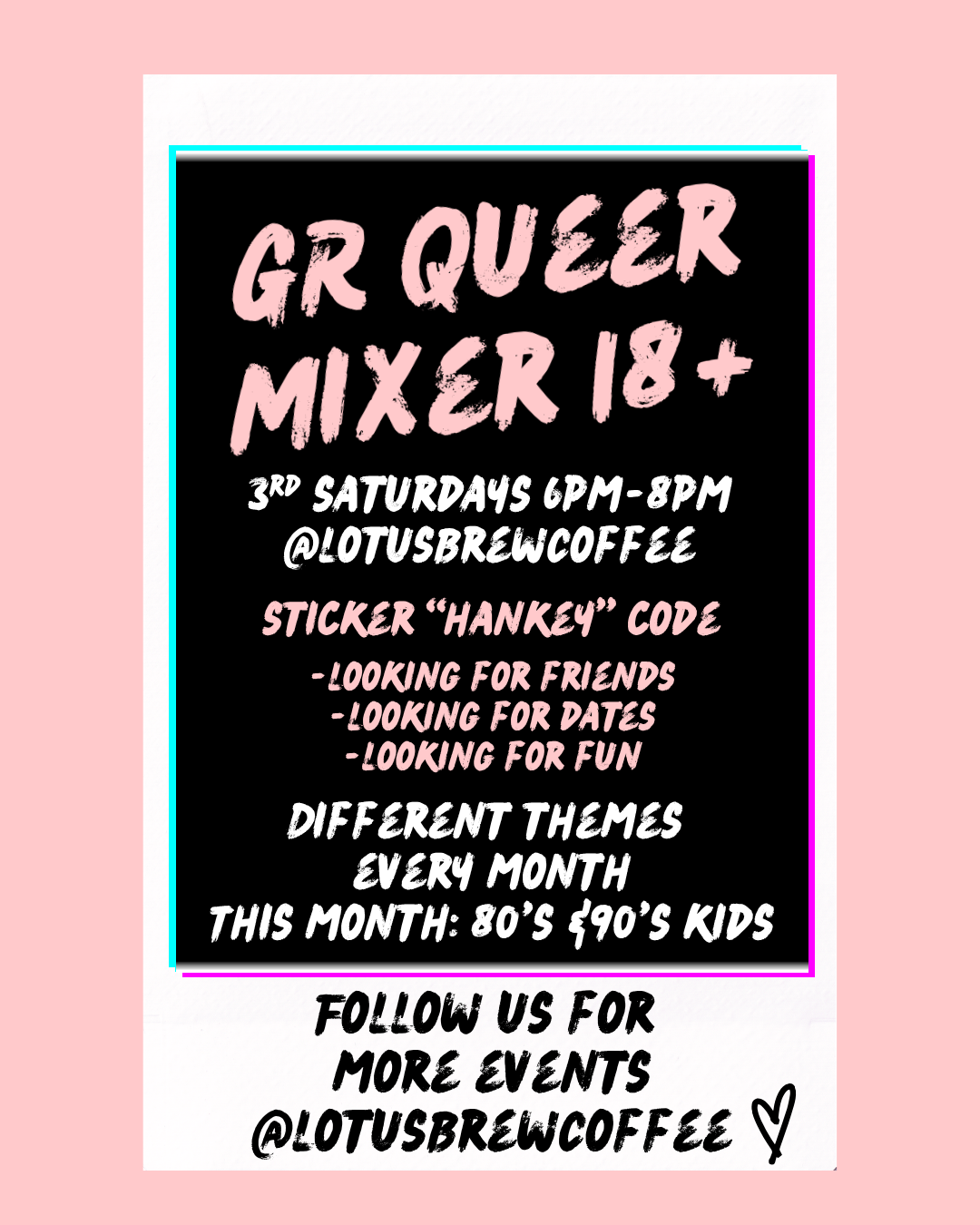 GR Queer Mixer at Lotus Brew
