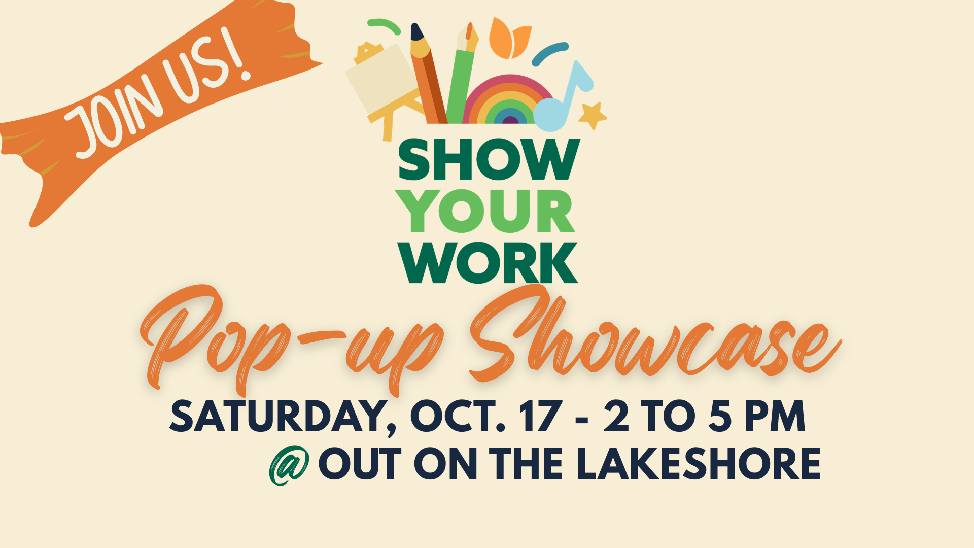 Show Your Work Pop-up Showcase