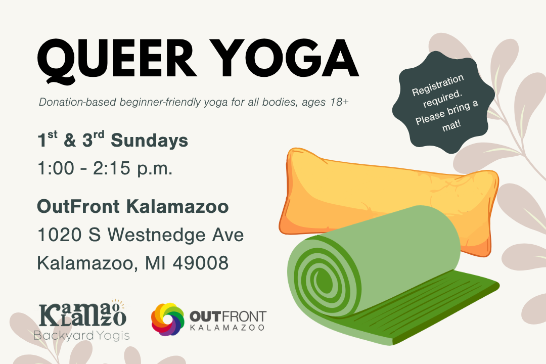Queer Yoga at OutFront Kalamazoo