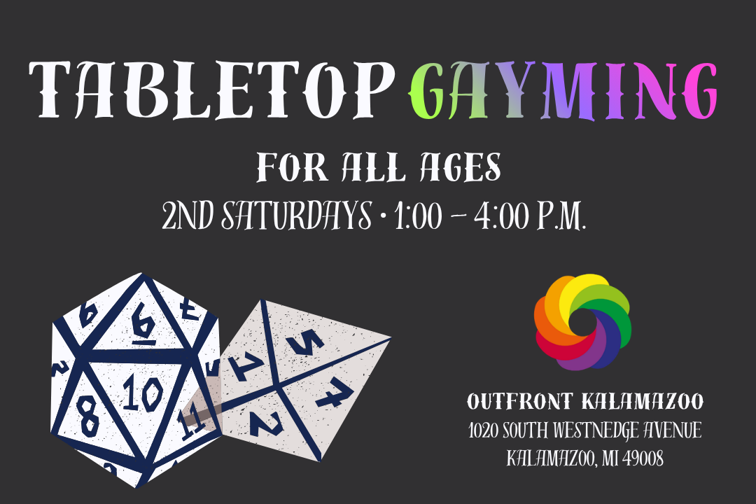 Tabletop Gayming at OutFront Kalamazoo